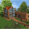 Style / Plan maison bois moderne contemporaine cubique ou design