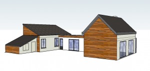 Extension Maison bois 78 Yvelines