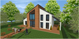 Eco 12: Maison Ecologique à Montfort-l-Amaury Yvelines 78