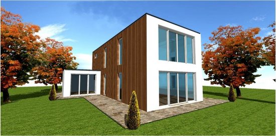 Plan photo maison moderne contemporaine design d'architecte Plan photo maison moderne contemporaine design d'architecte