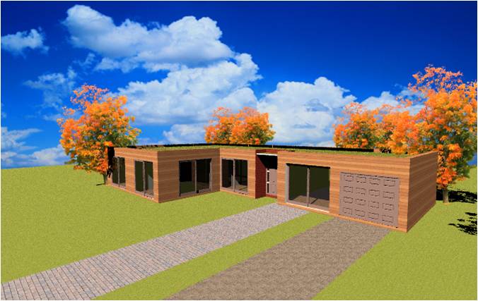 Constructeur de maison a ossature en bois construction plan