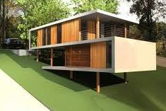 Maison bois modulaire, maison bois ronde, maison bois sur pilotis plan construction constructeur