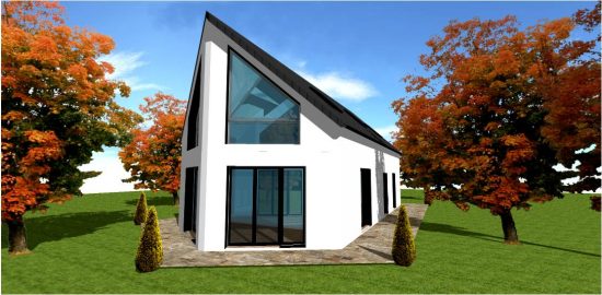 Constructeur de Maison Bois Concept n°1 White