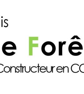 logo maisons france foret constructeur architecte maison bardage et ossature bois en ile de france