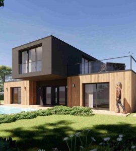 Maison bois Container ou Conteneur