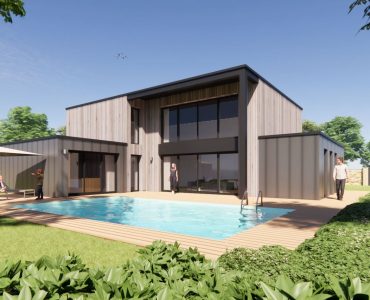 Maison Bois Ecologique Bioclimatique Passive Positive RE 2020