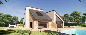 Une Maison Bois Contemporaine a la Ville du Bois