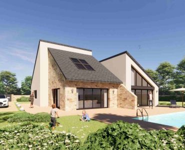 Une Maison Bois Contemporaine a la Ville du Bois