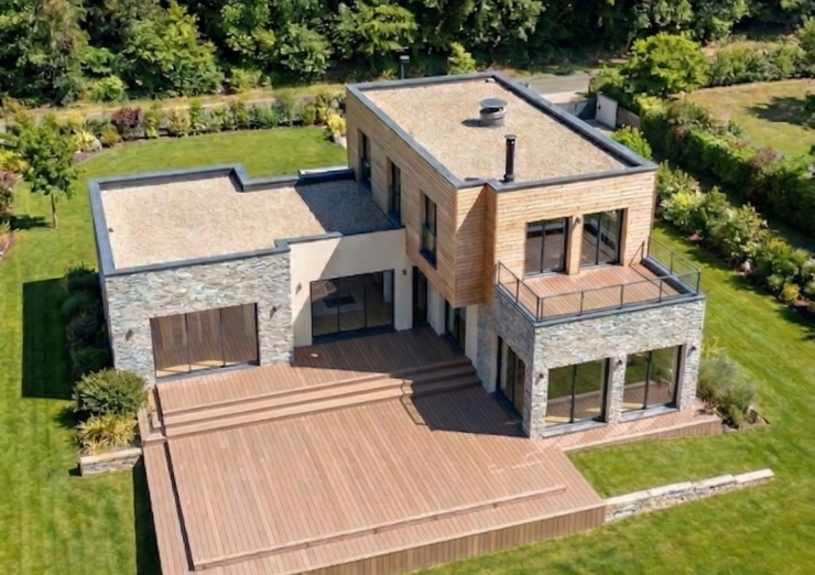 Villa 125 Constructeur Maison Bois Essonne 91 - Maison Toiture Terrasse Ile de France