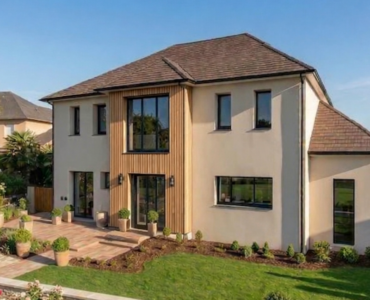 Villa 80 Constructeur Maison Bois Sur Mesure Architecte Moderne 4 pans Design Seine Saint Denis 93